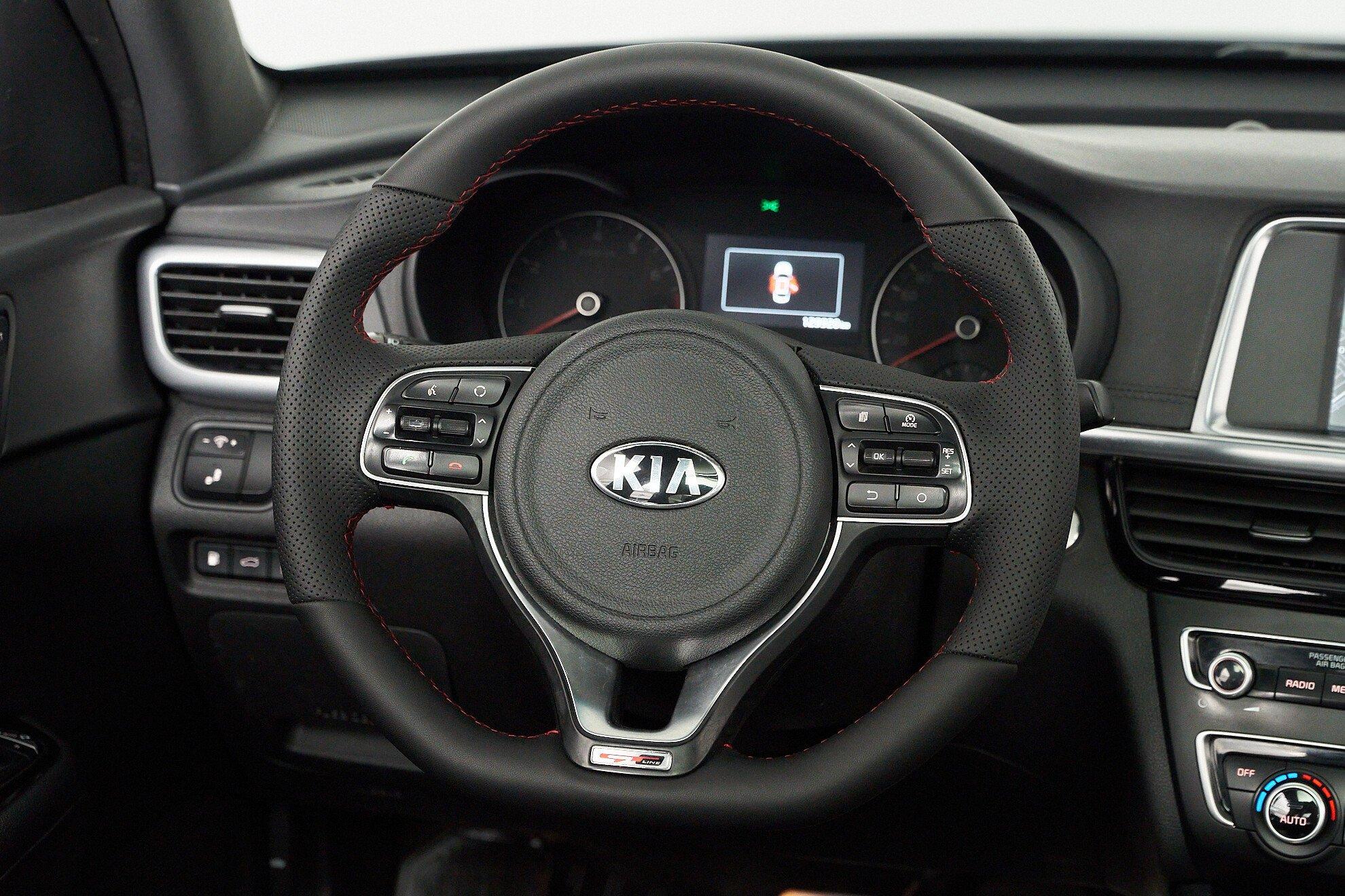 Kia Optima 2017, синий
