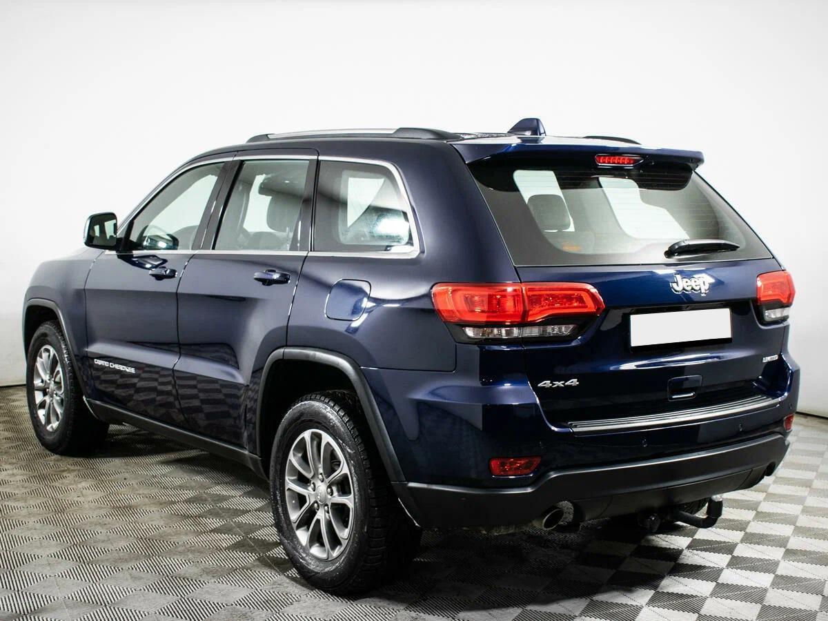 Jeep Grand Cherokee 2017, синий