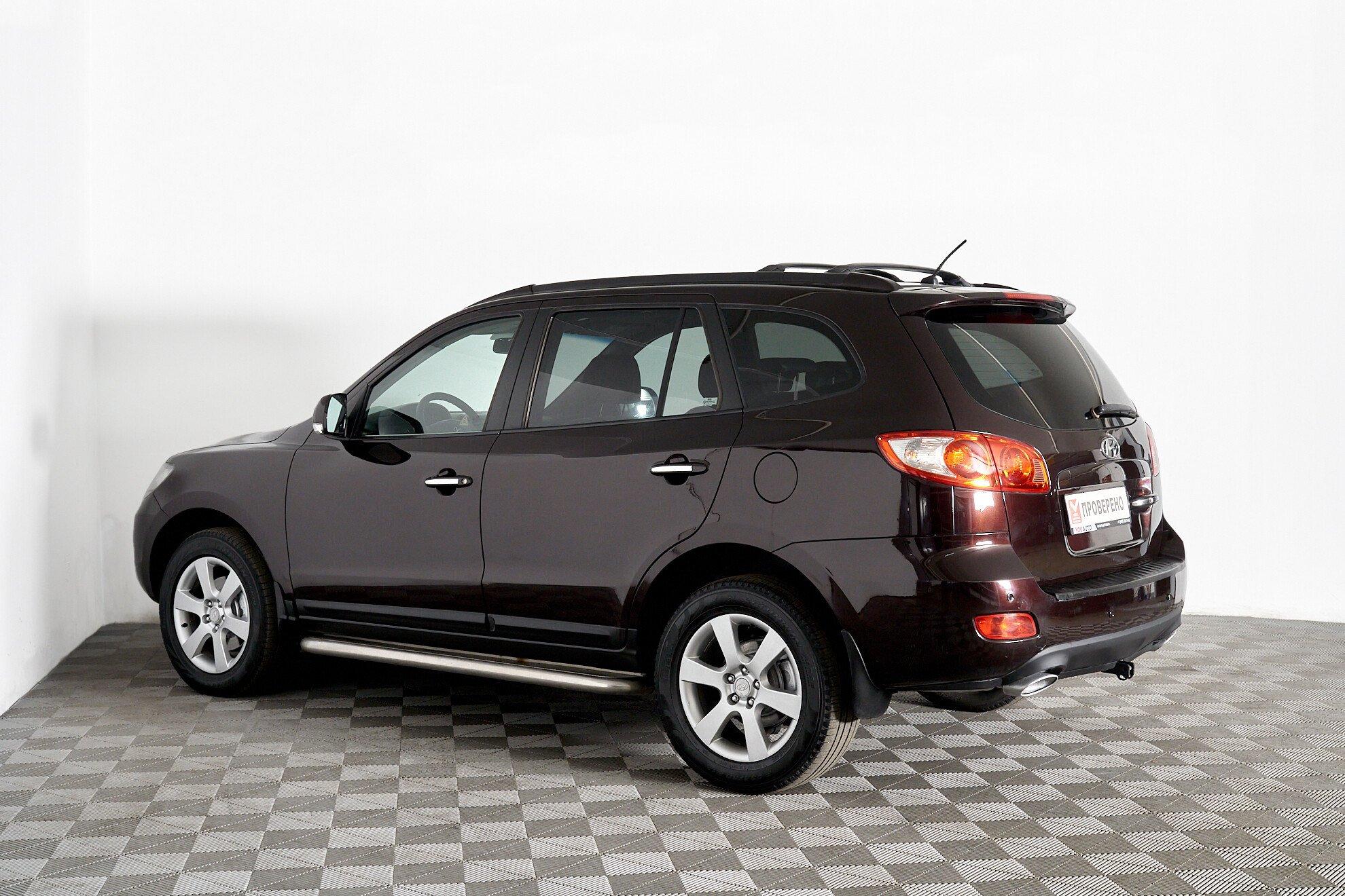 Hyundai Santa Fe 2010, фиолетовый
