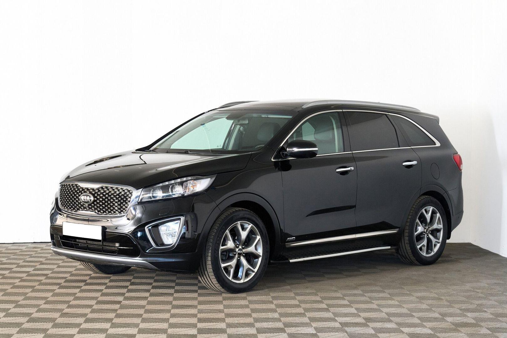 Kia Sorento 2017, черный