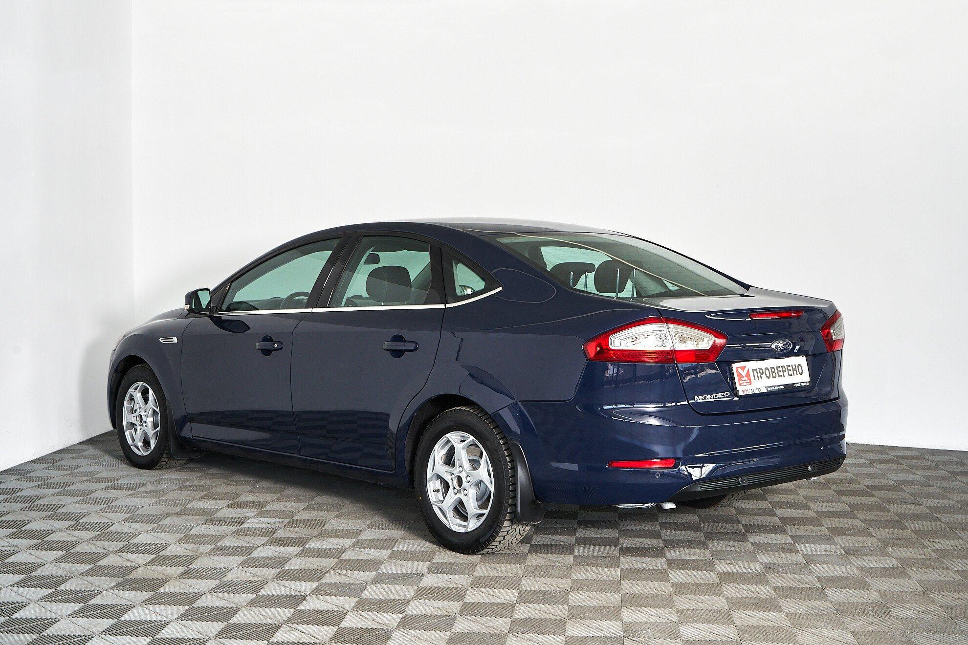 Ford Mondeo 2012, синий