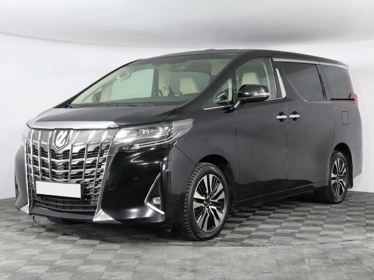 Toyota Alphard 2020, черный