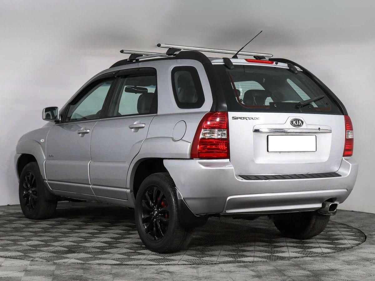 Kia Sportage 2007, серебряный