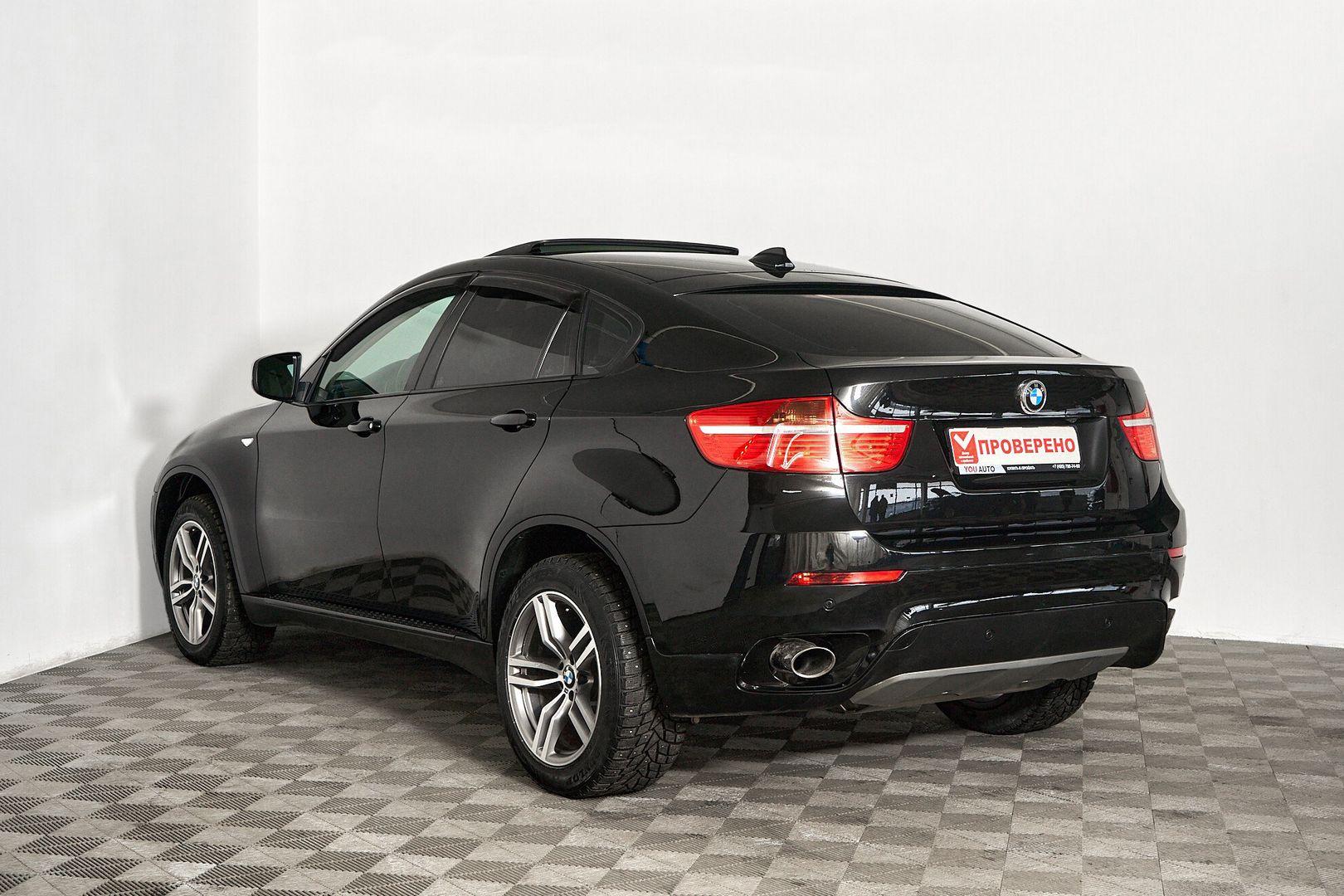 BMW X6 2010, черный