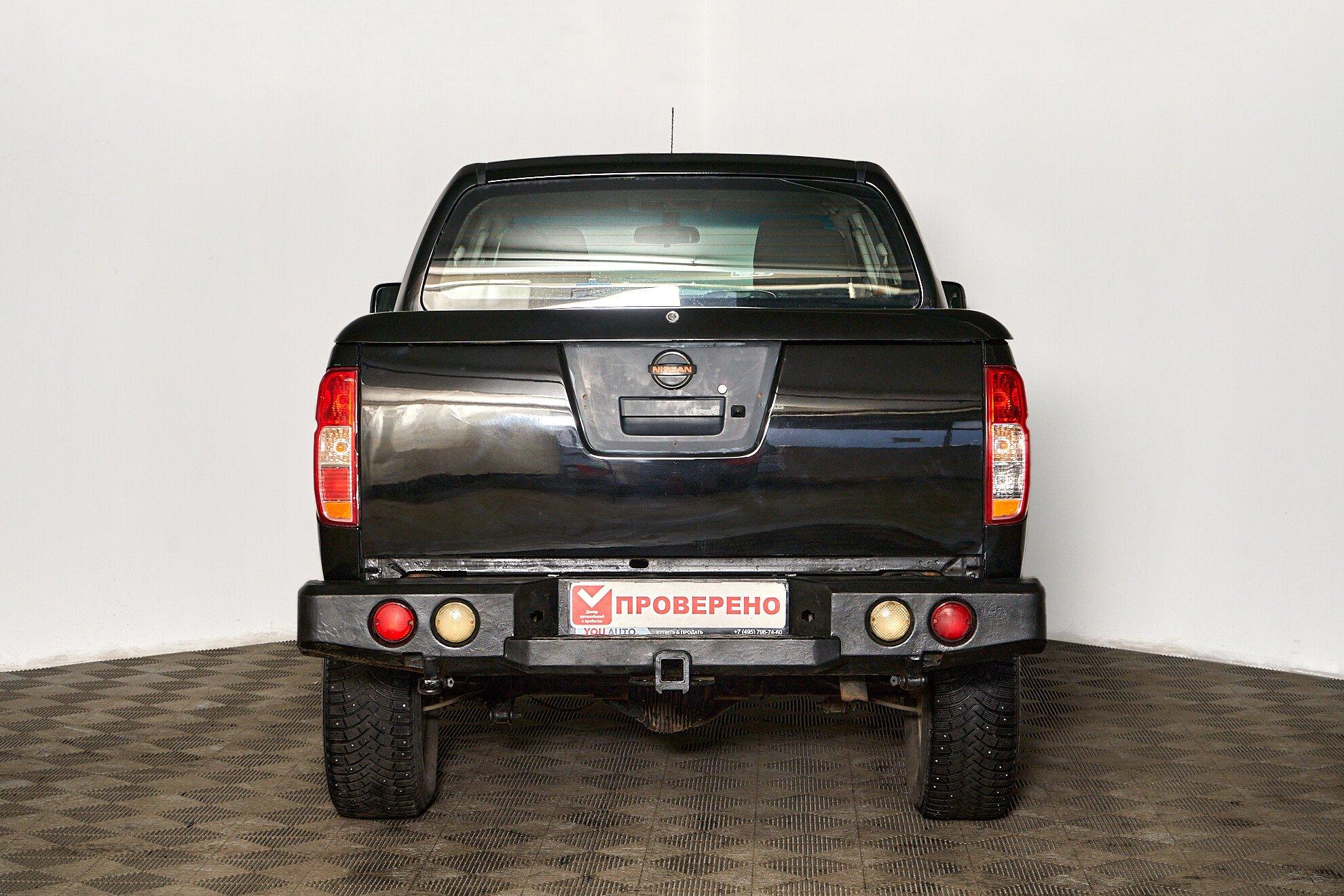 Nissan Navara (Frontier) 2007, черный