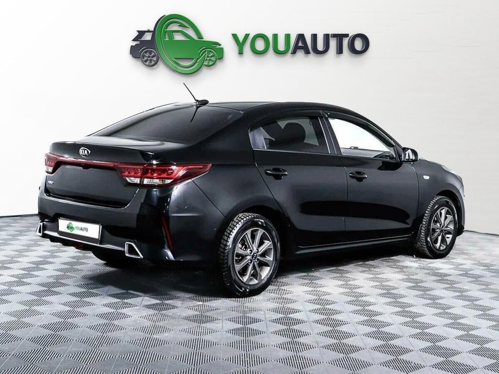 Kia Rio 2021, черный