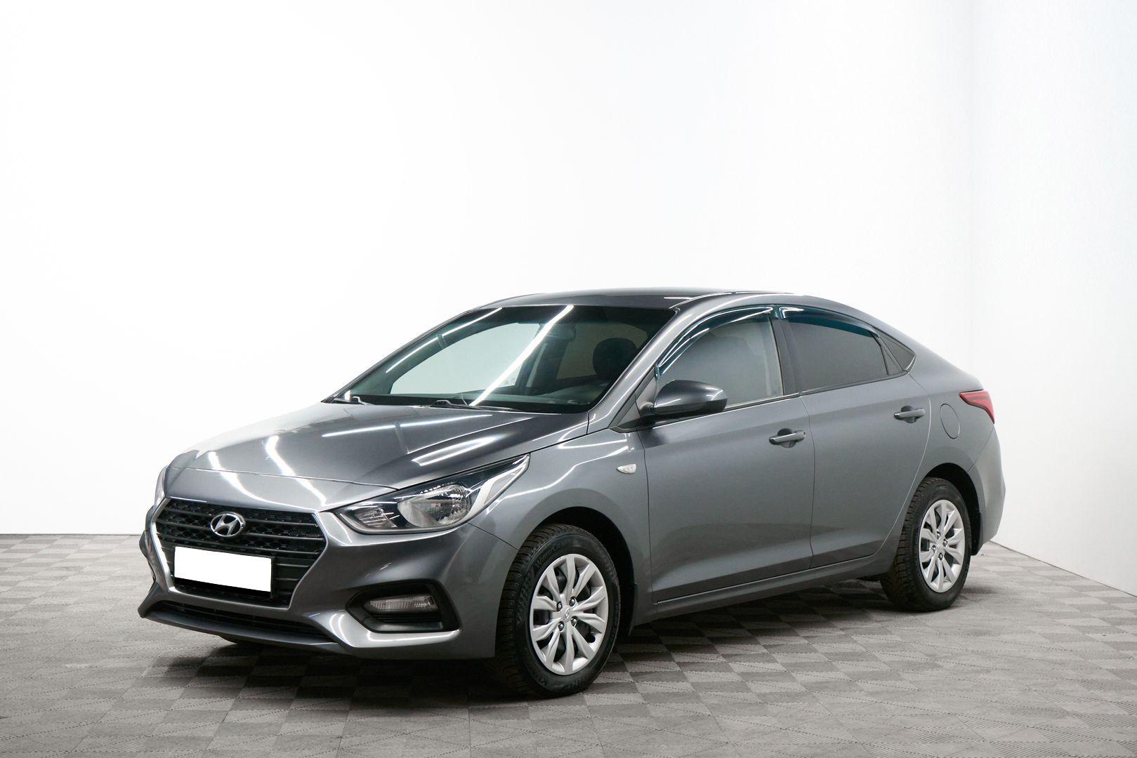 Hyundai Solaris 2019, серый