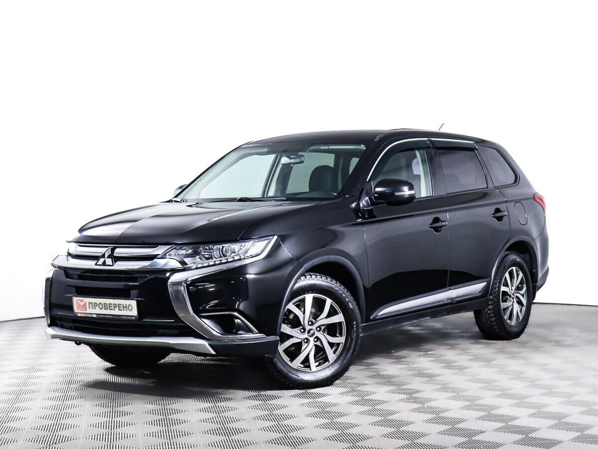 Mitsubishi Outlander 2018, черный