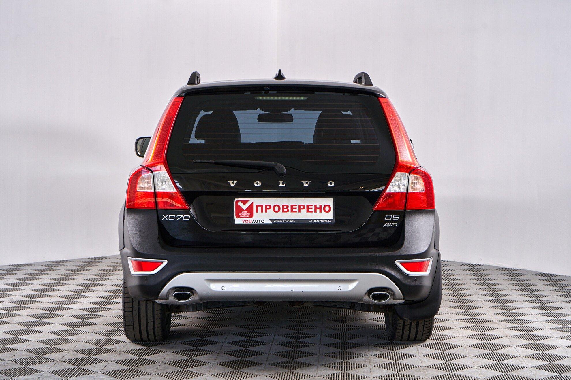 Volvo XC70 2011, черный