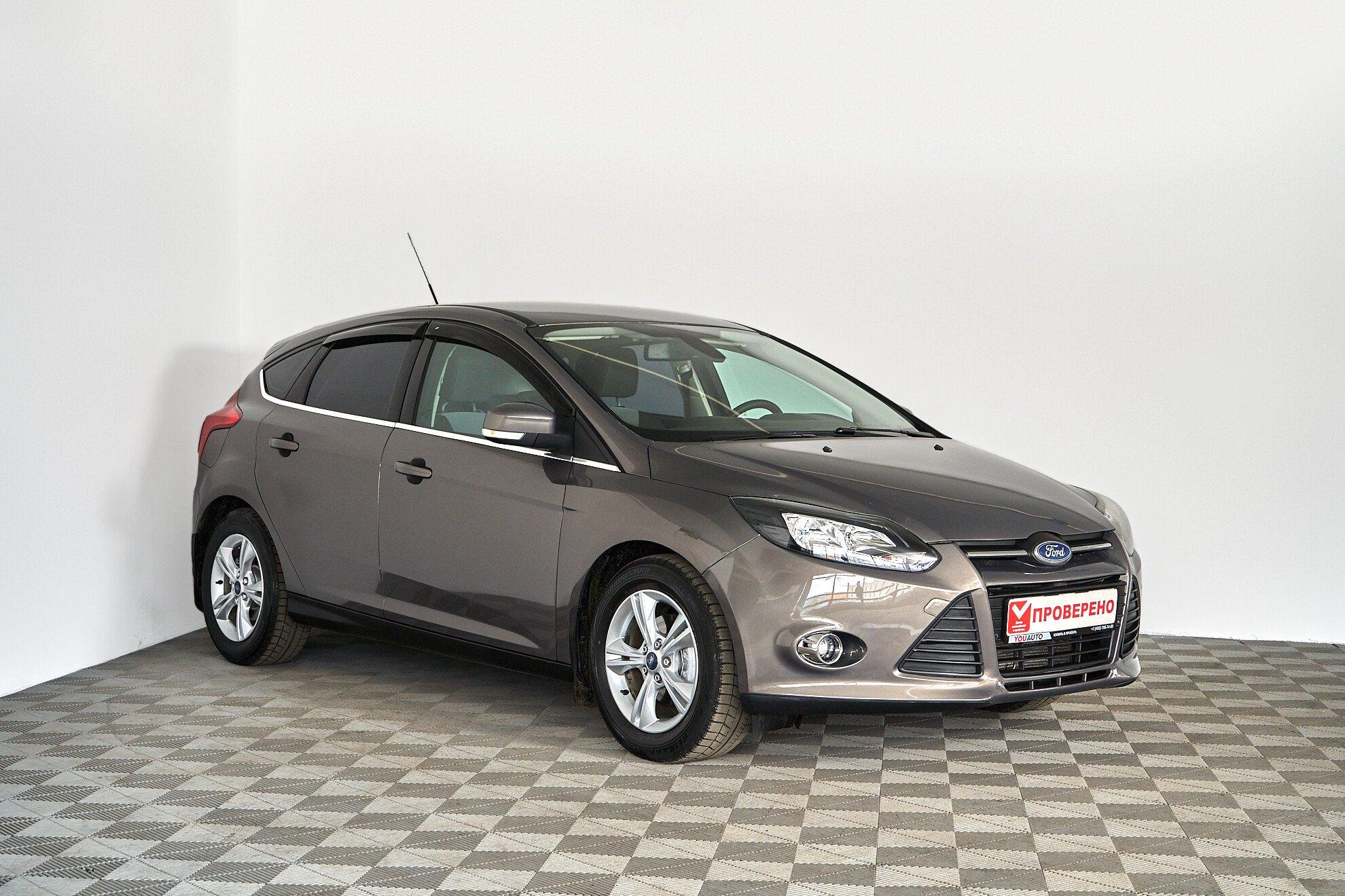 Ford Focus 2015, коричневый