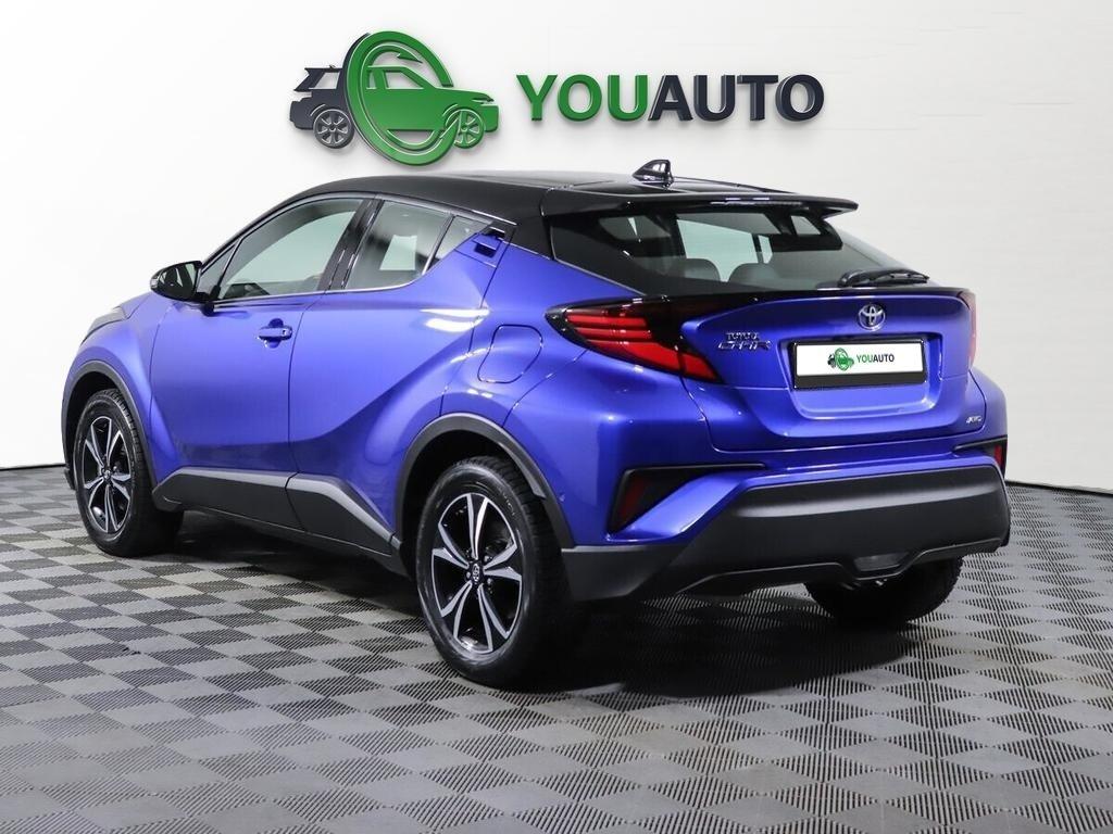 Toyota C-HR 2019, синий