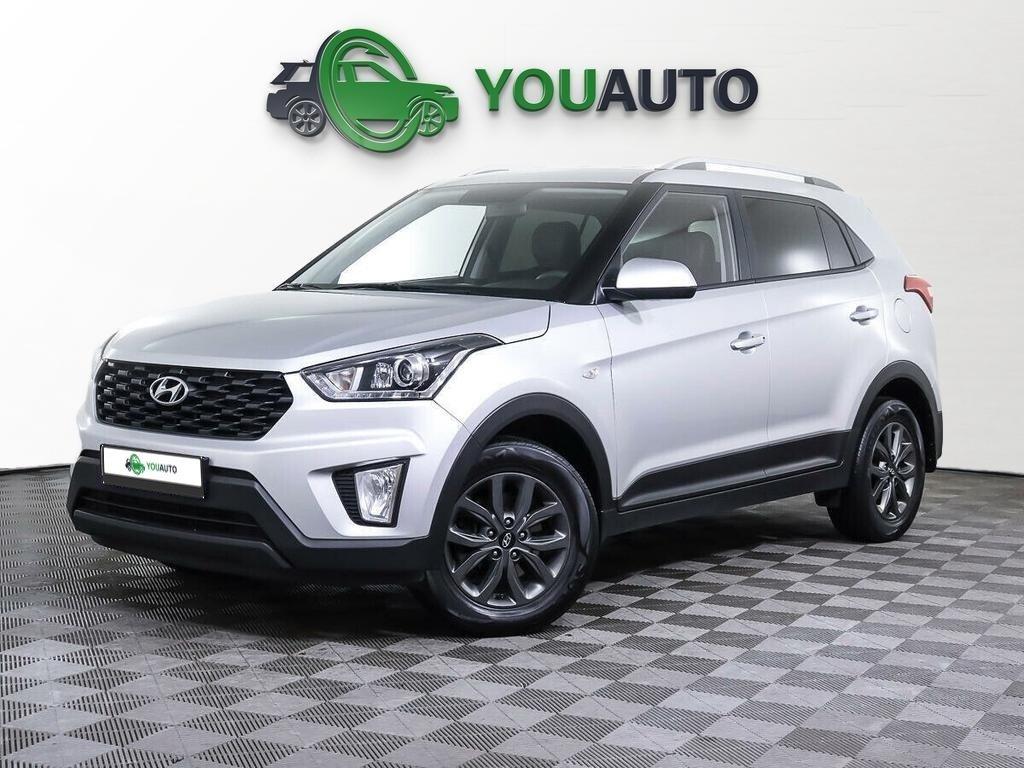 Hyundai Creta 2020, серебряный