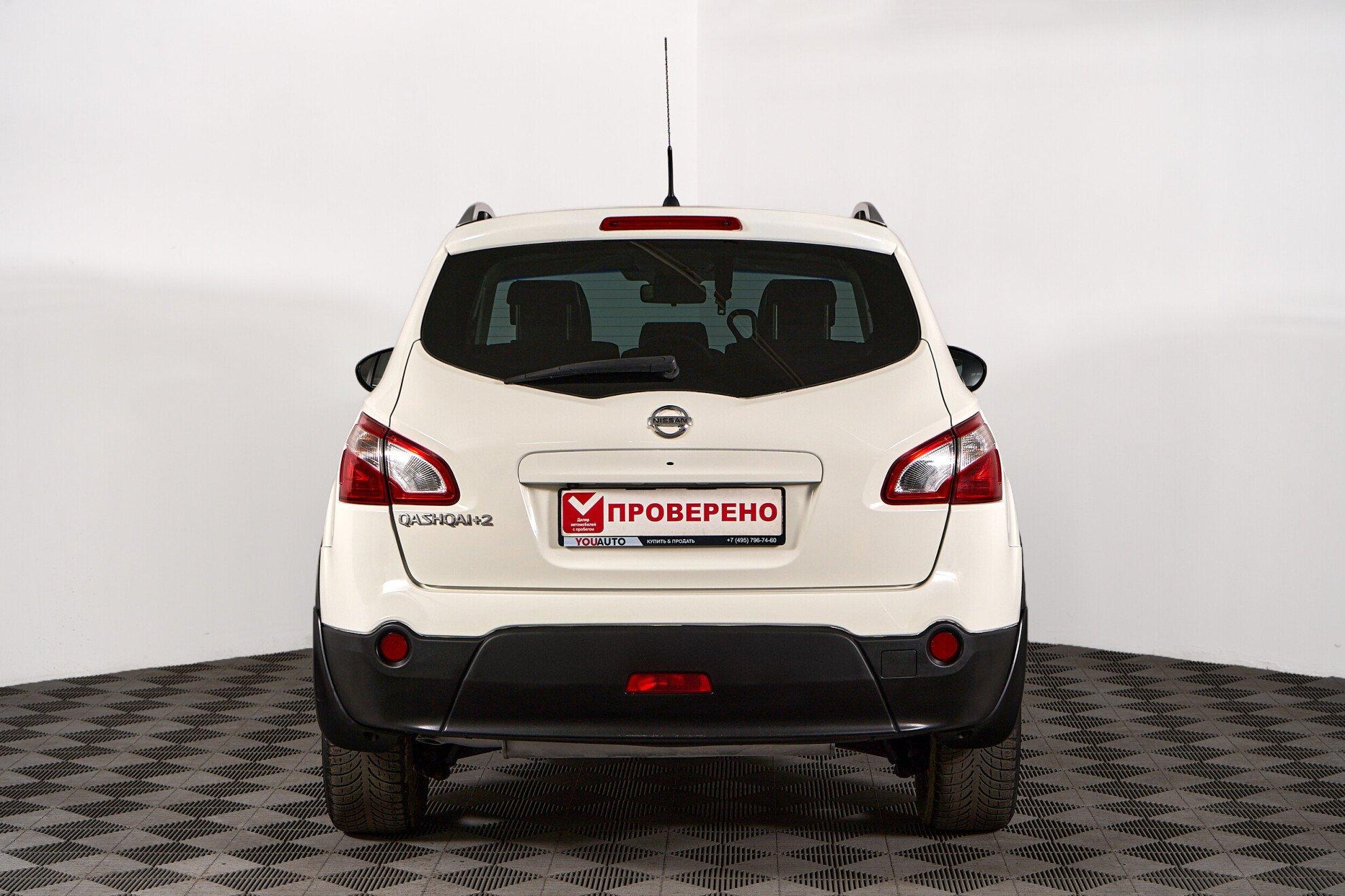 Nissan Qashqai+2 2013, белый