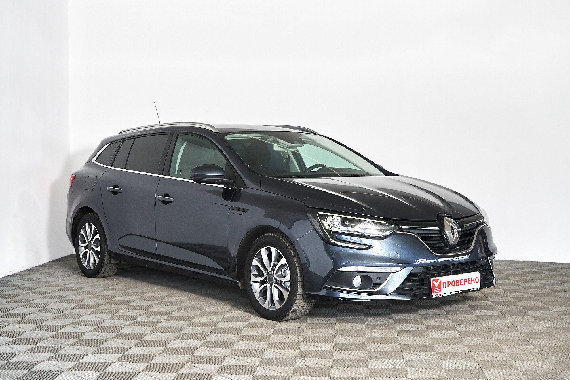 Renault Megane 2018, серый