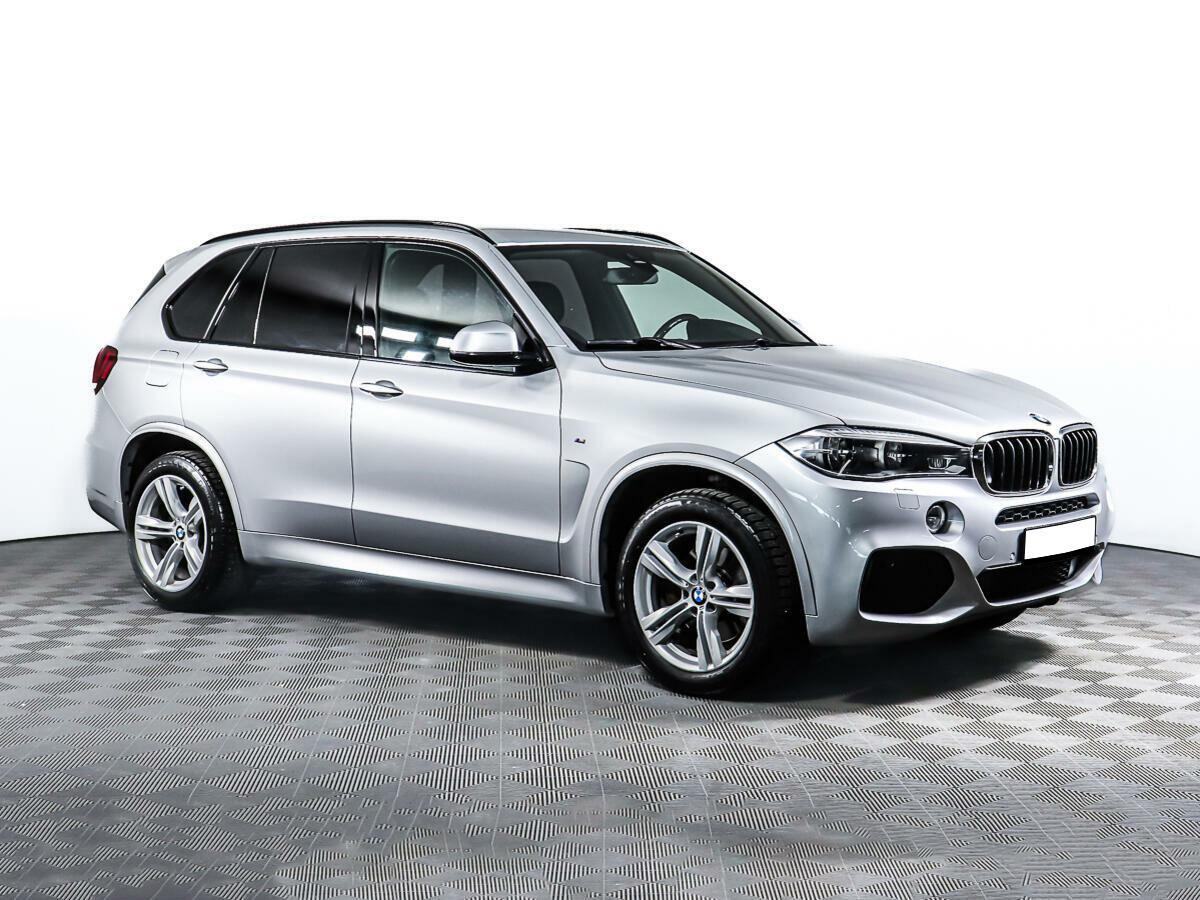 BMW X5 2016, серебряный