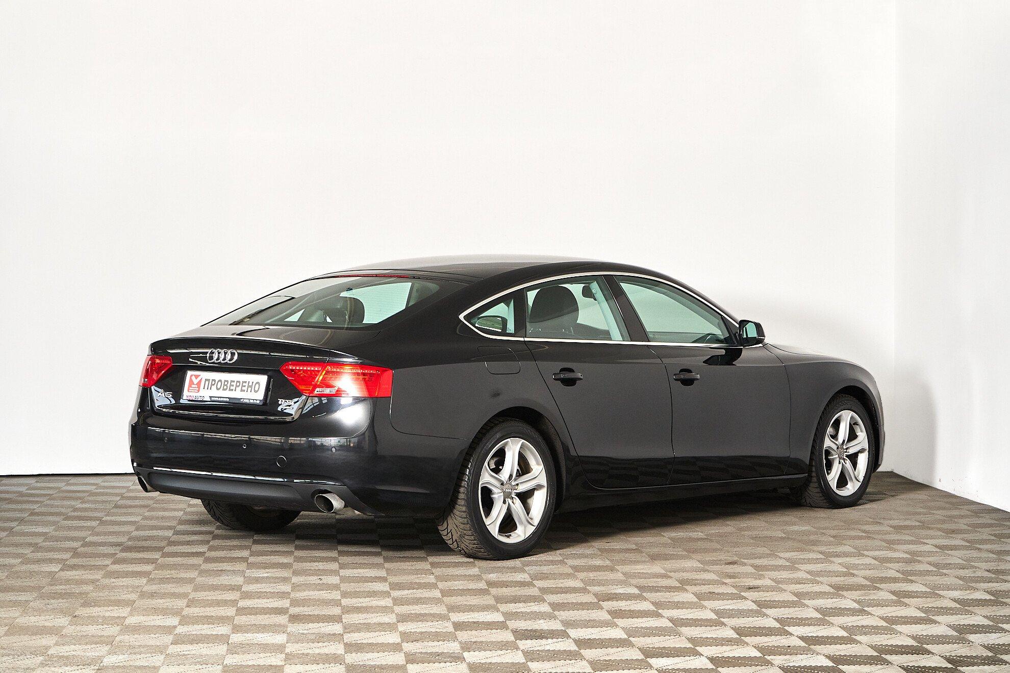 Audi A5 2013, черный