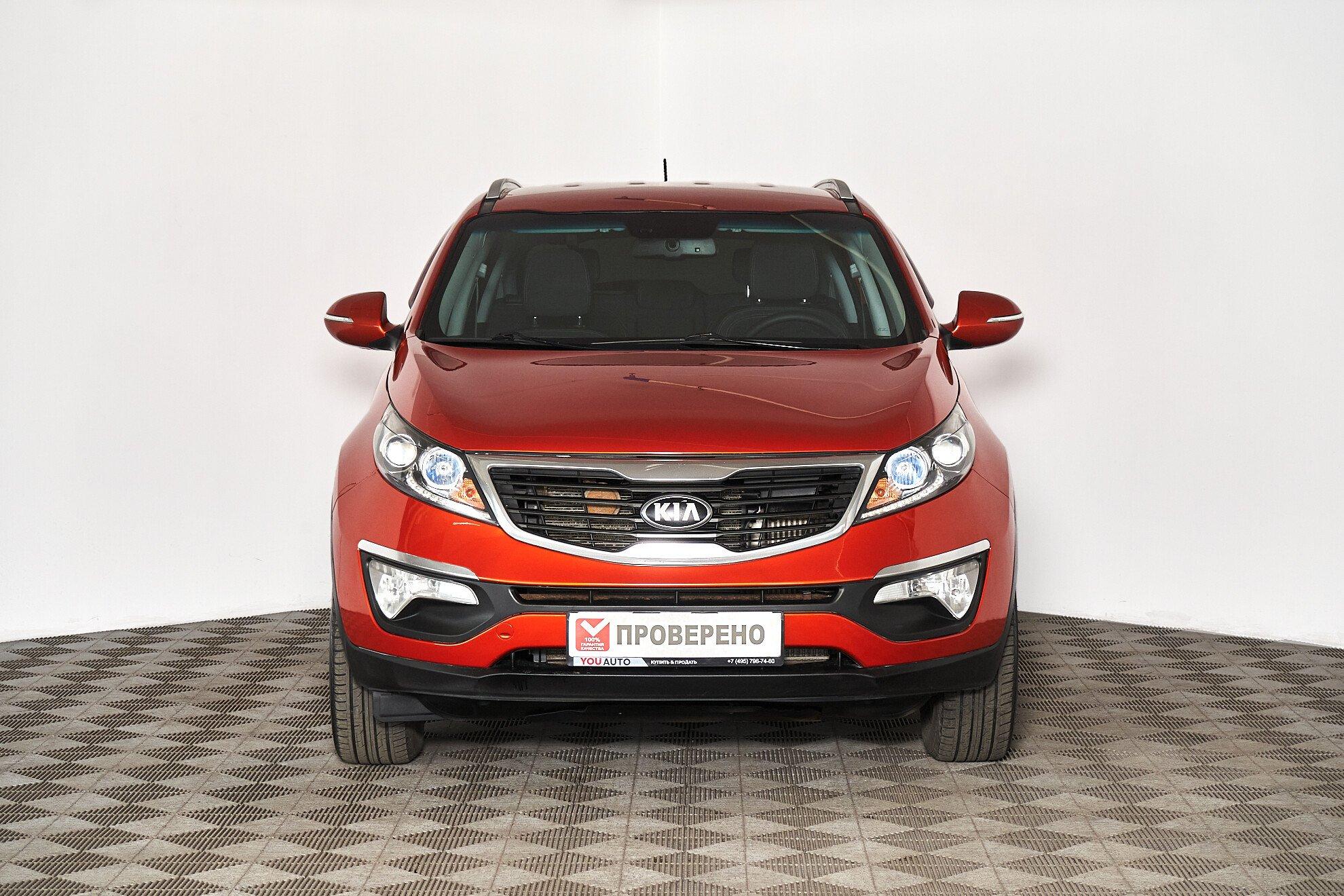 Kia Sportage 2011, оранжевый