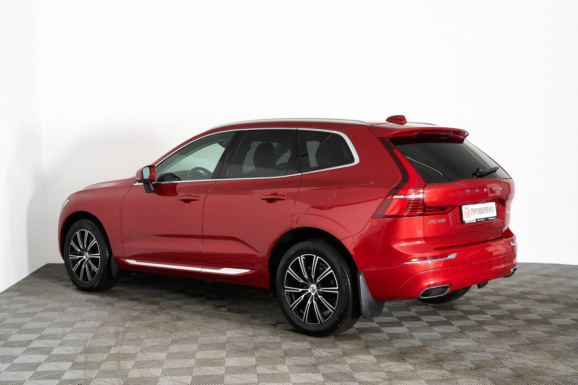 Volvo XC60 2019, красный
