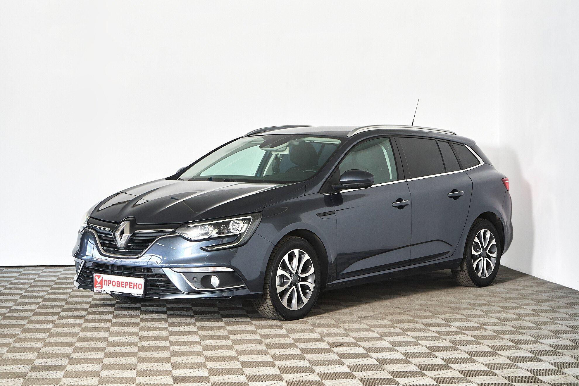 Renault Megane 2018, серый