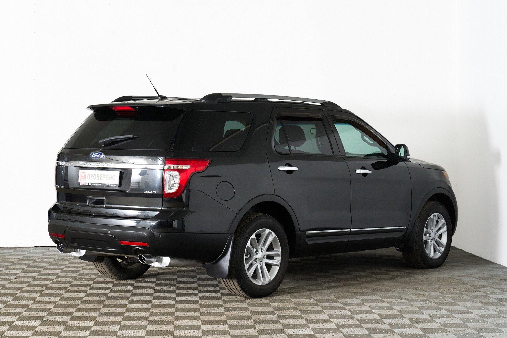 Ford Explorer 2014, черный