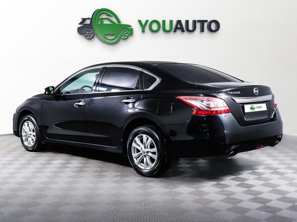 Nissan Teana 2016, черный