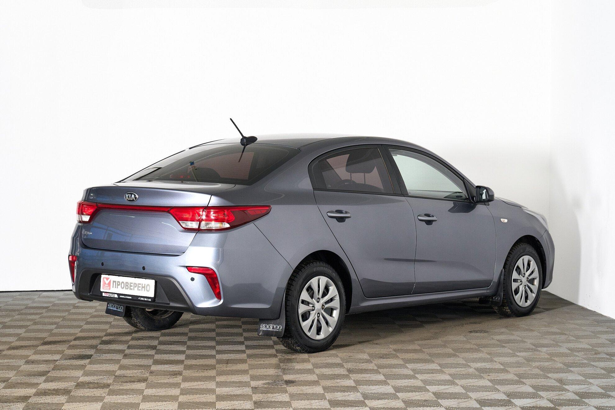 Kia Rio 2018, серый