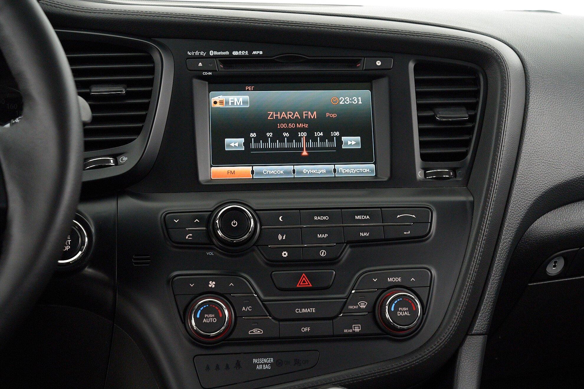 Kia Optima 2012, белый