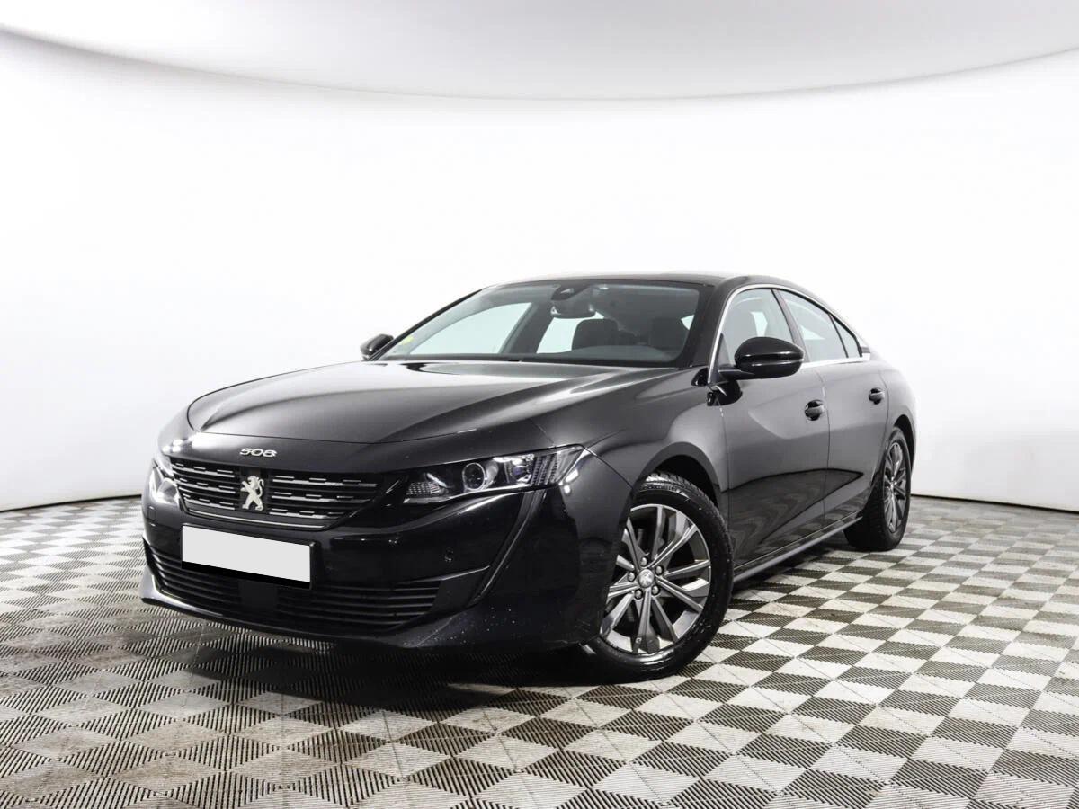 Peugeot 508 2018, черный