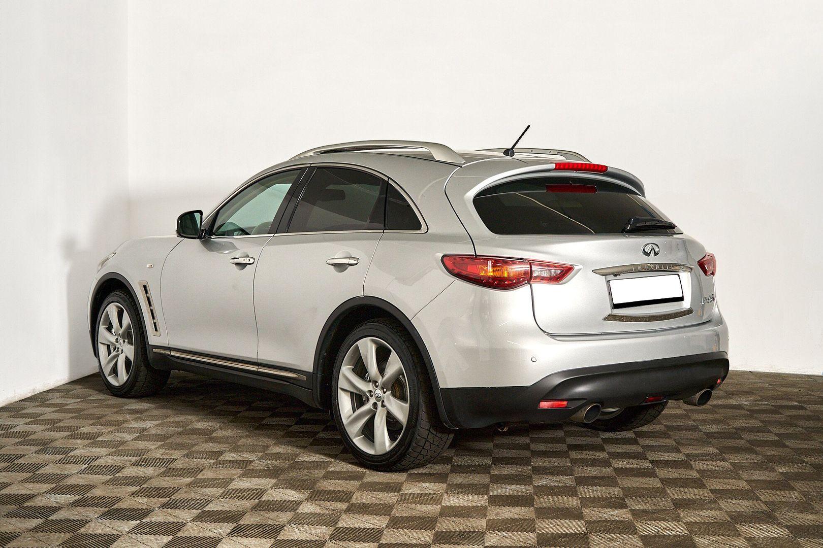 Infiniti FX 2012, серебряный