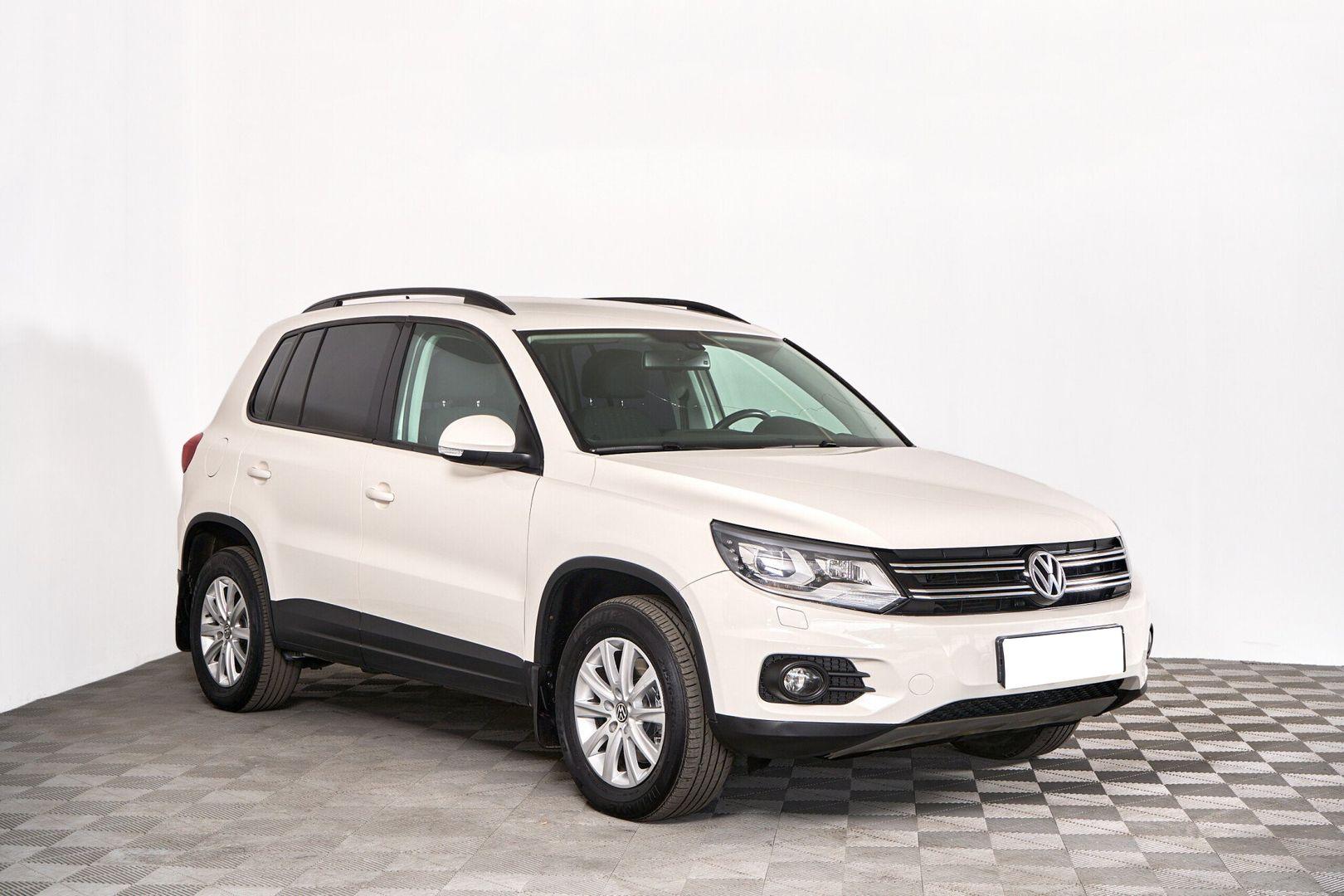 Volkswagen Tiguan 2014, белый