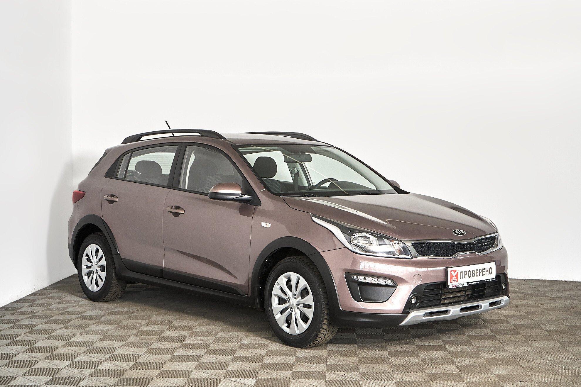 Kia Rio X-Line 2018, коричневый