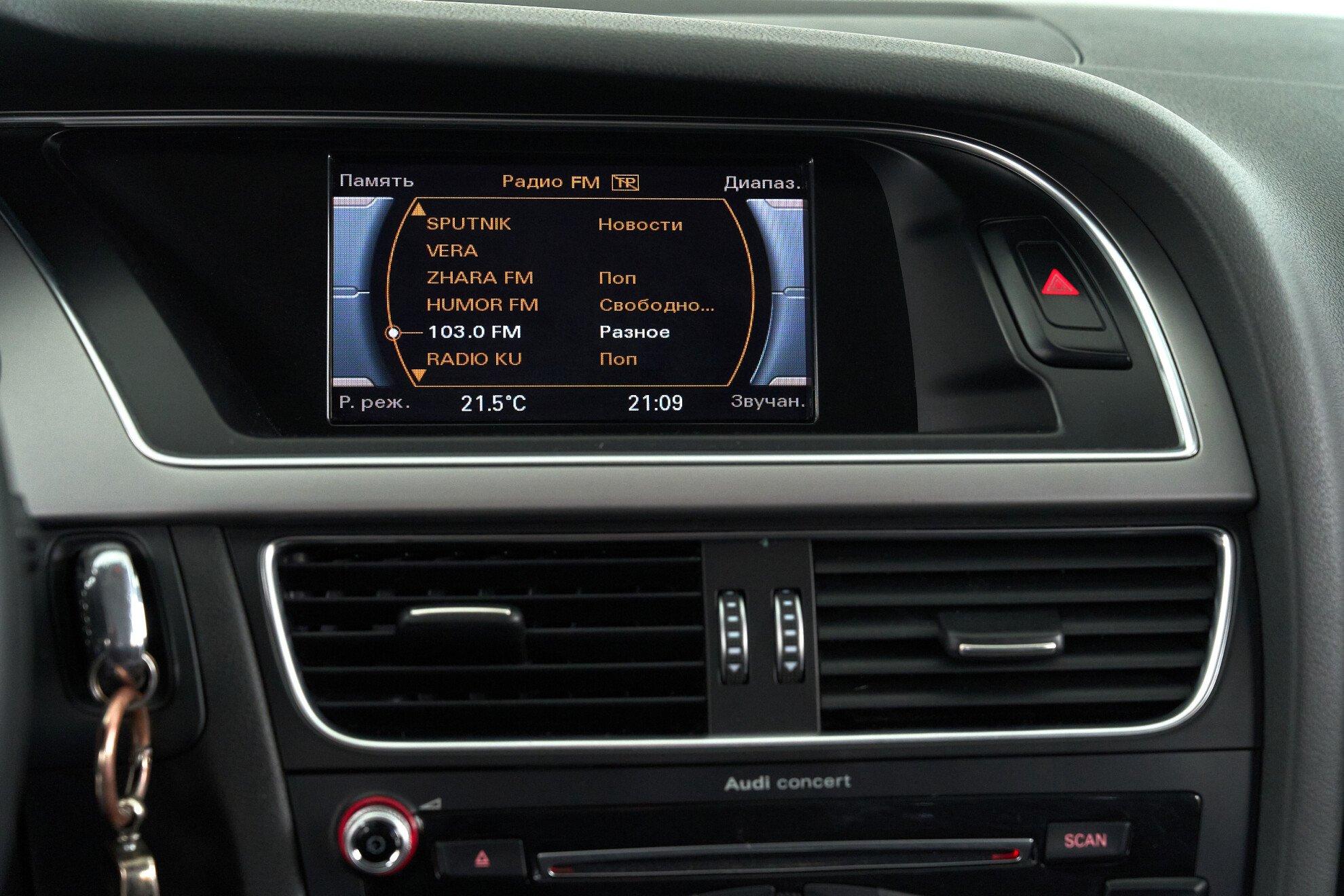 Audi A4 2013, белый