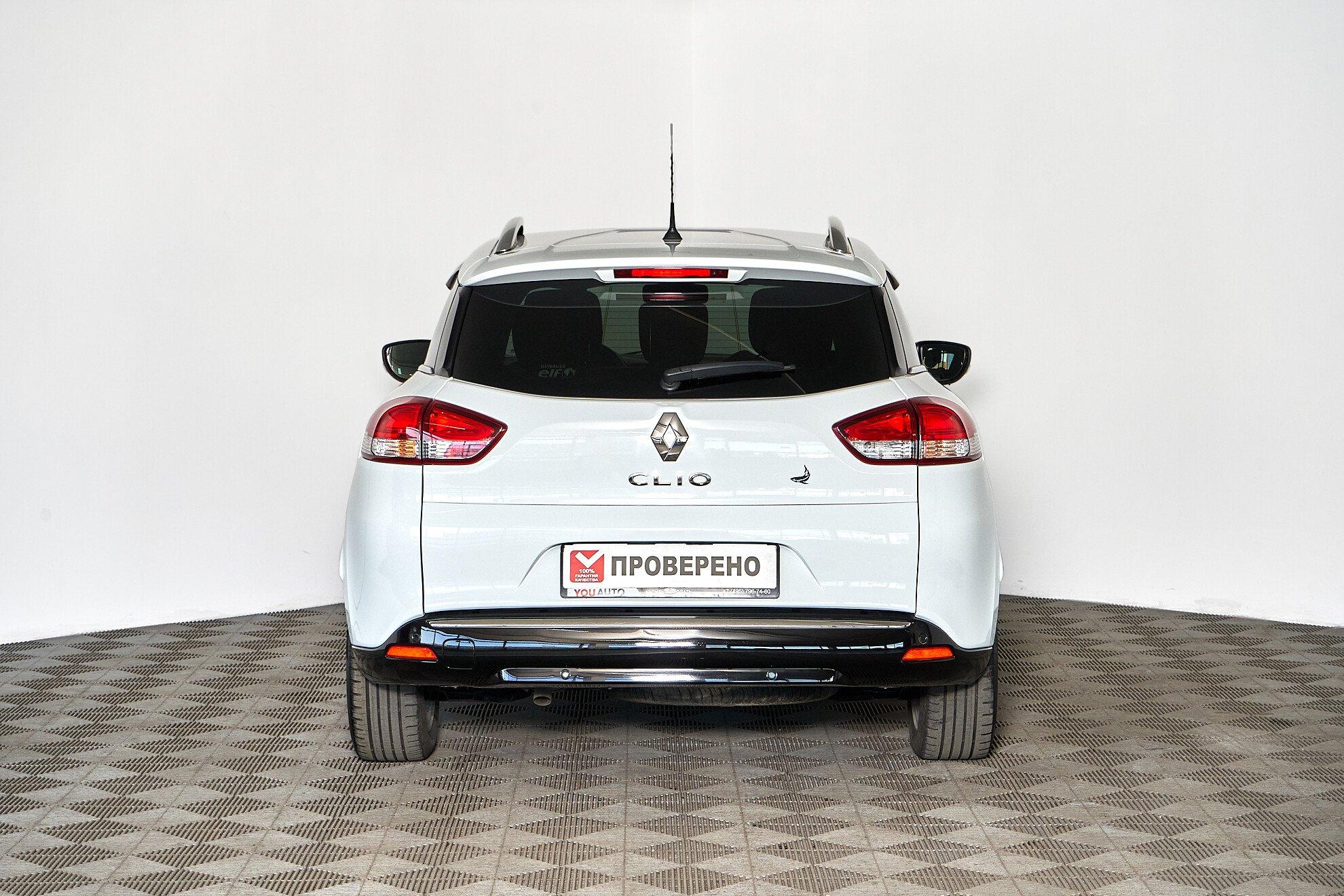 Renault Clio 2019, белый