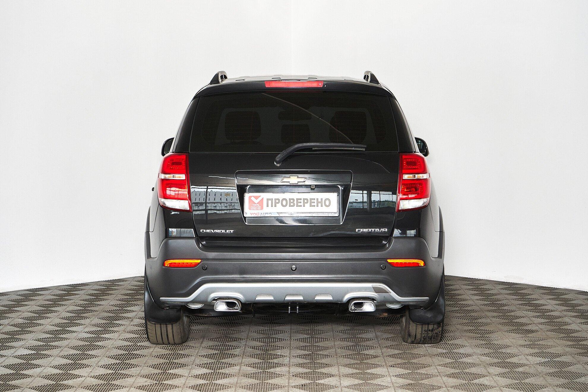 Chevrolet Captiva 2015, черный