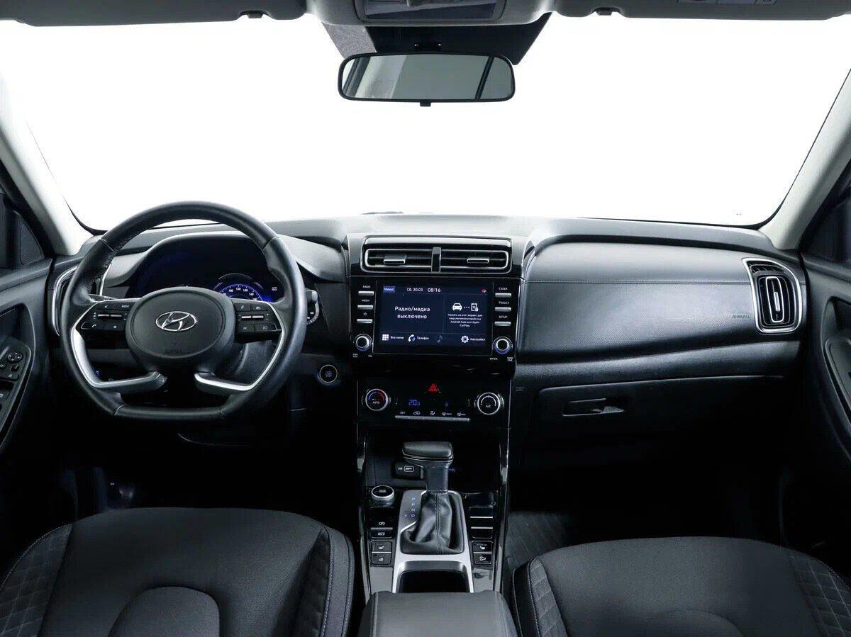 Hyundai Creta 2022, серебряный