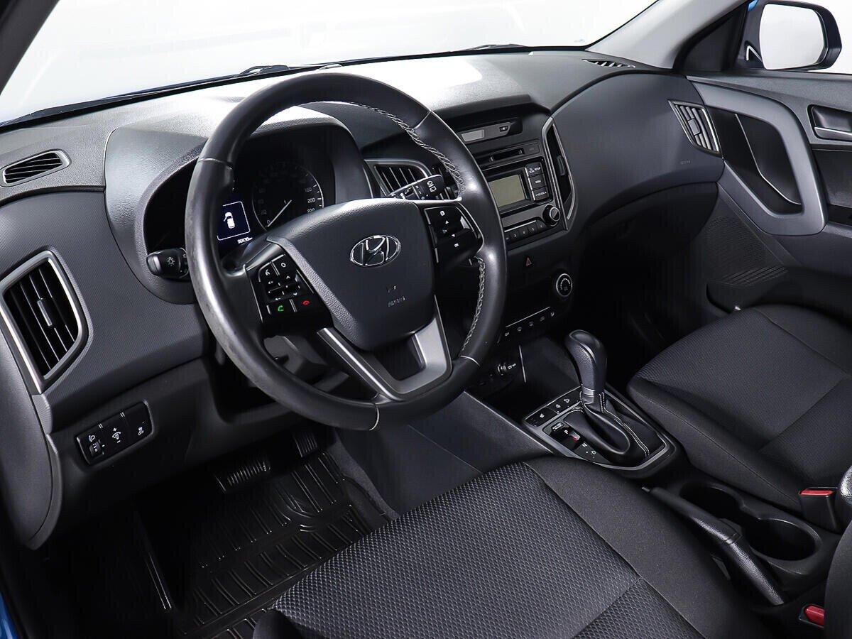 Hyundai Creta 2019, синий