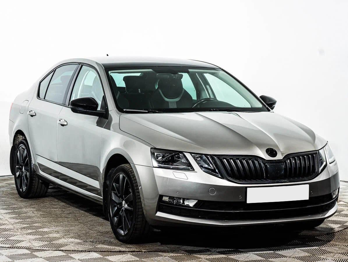 Skoda Octavia 2019, бежевый