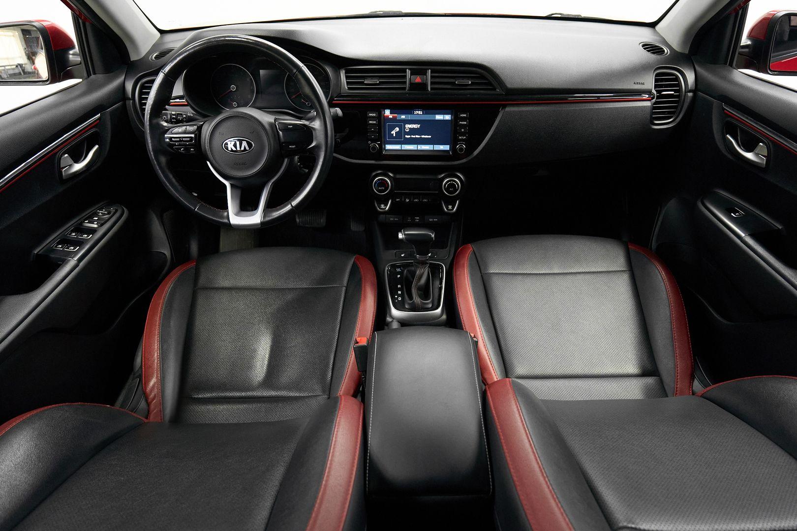 Kia Rio 2019, красный