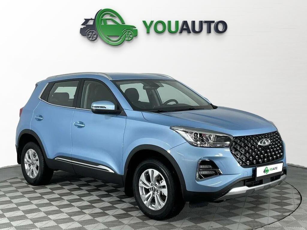 Chery Tiggo 4 Pro 2023, голубой