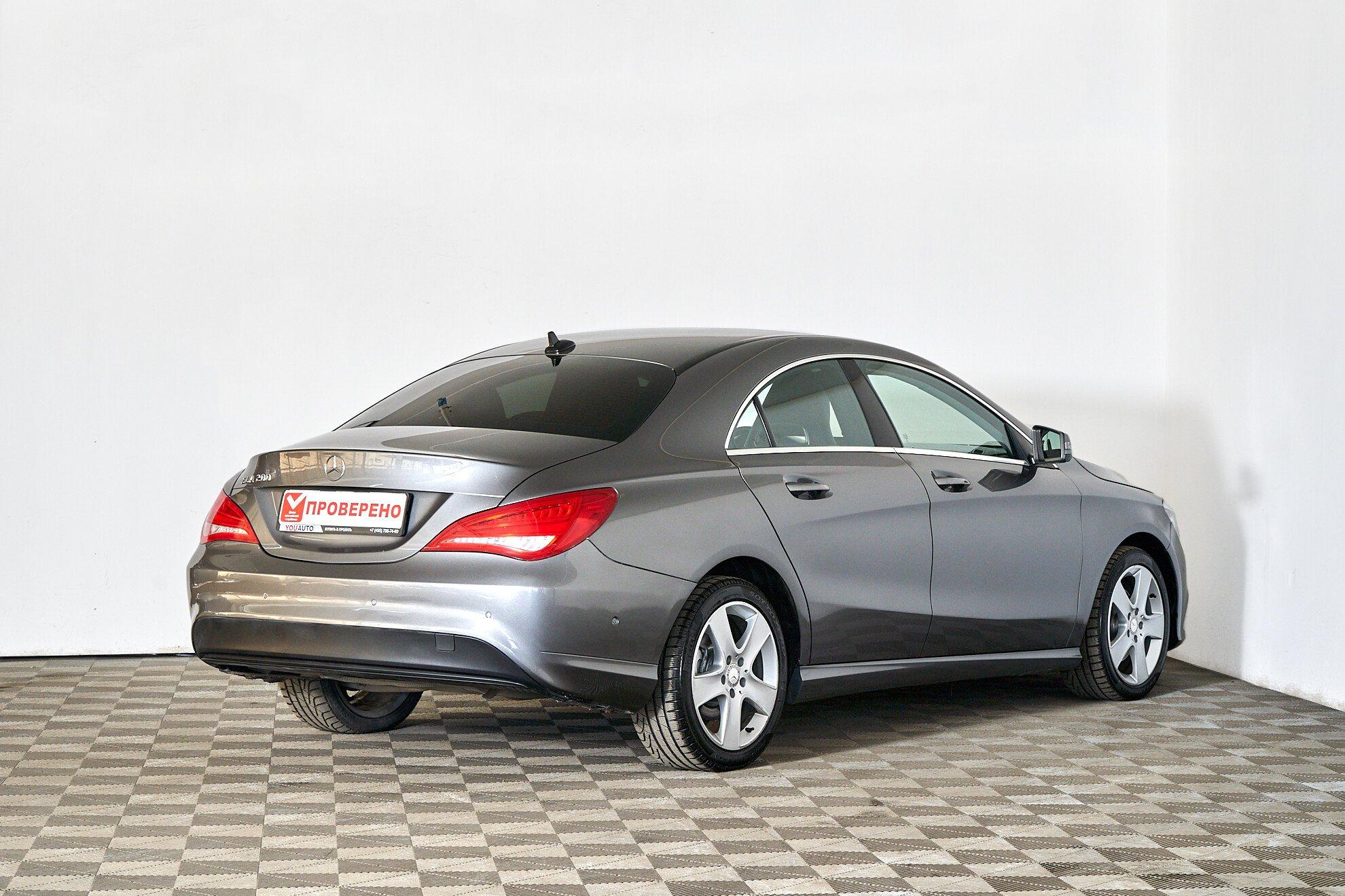 Mercedes-Benz CLA 2013, серый