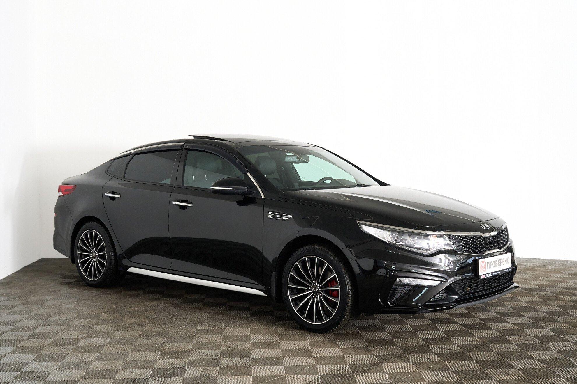 Kia Optima 2020, черный
