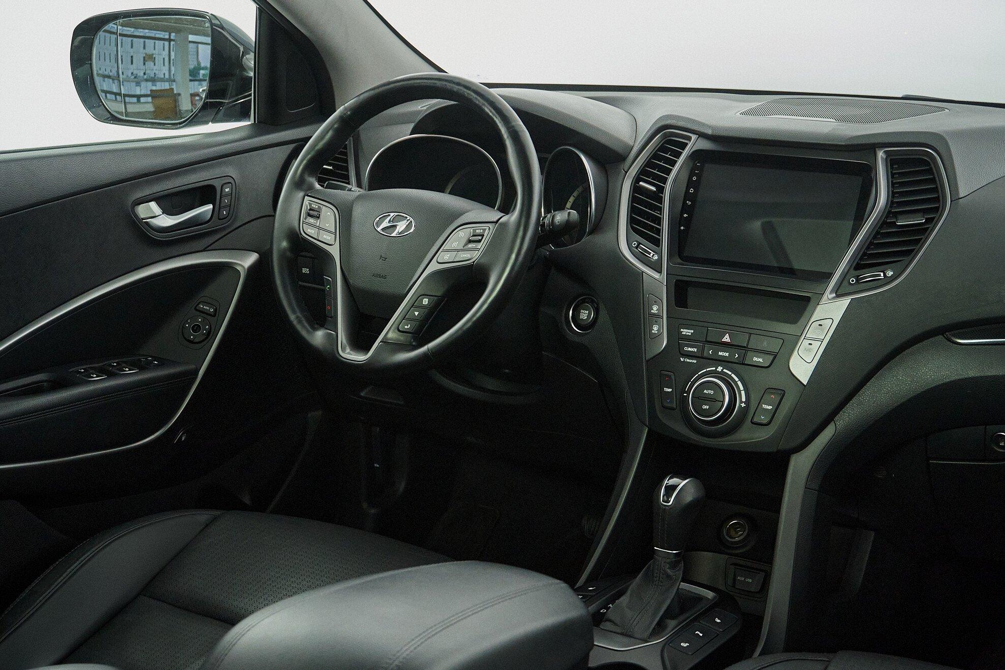 Hyundai Santa Fe 2014, синий