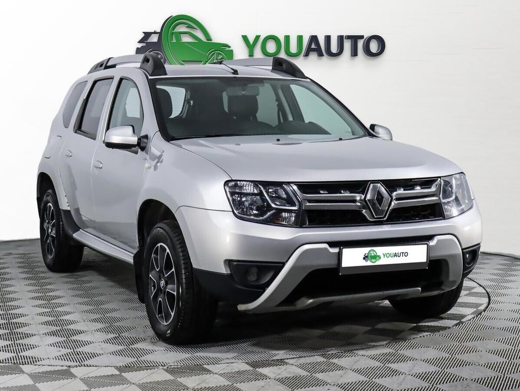 Renault Duster 2020, серебряный