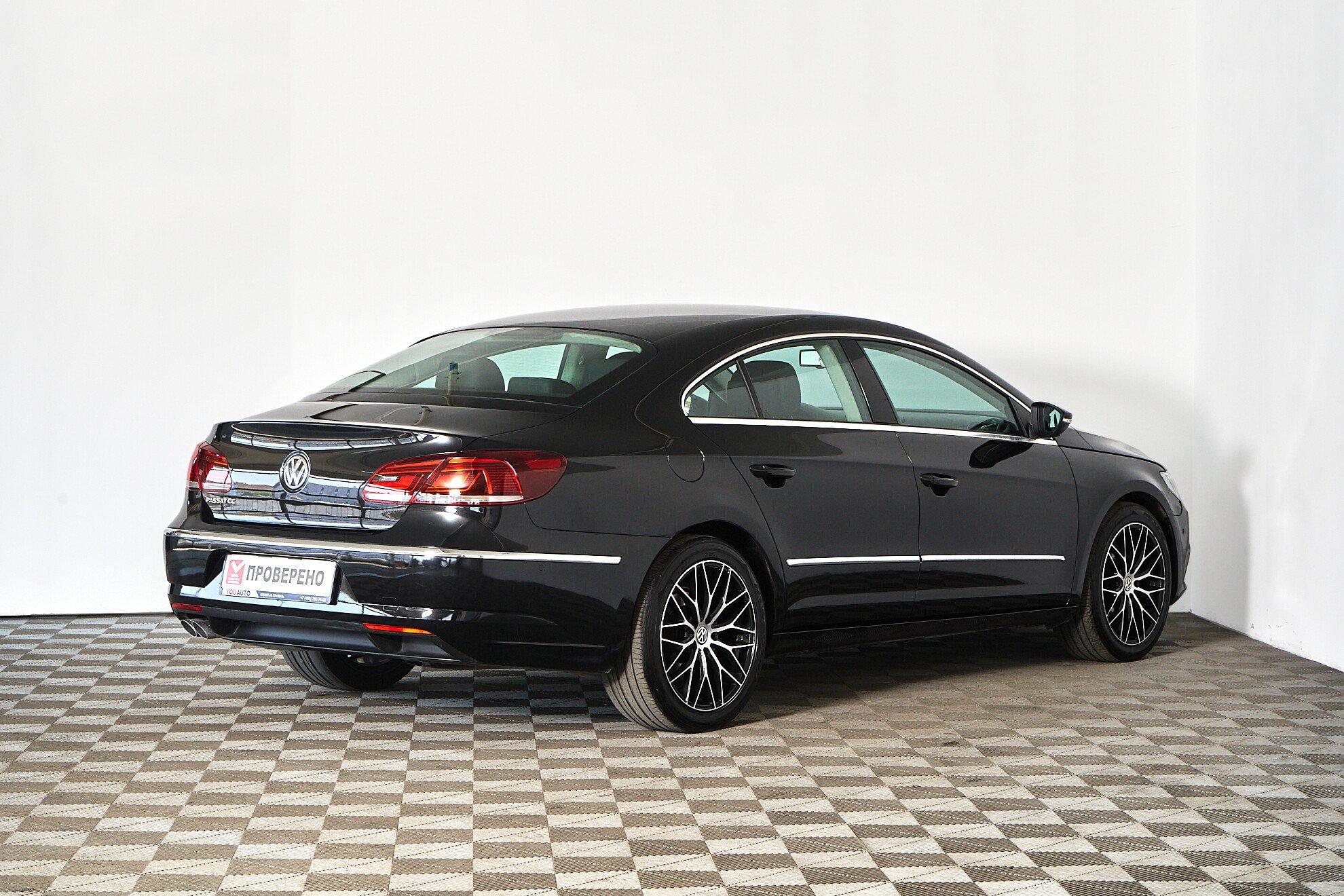 Volkswagen Passat CC 2012, черный