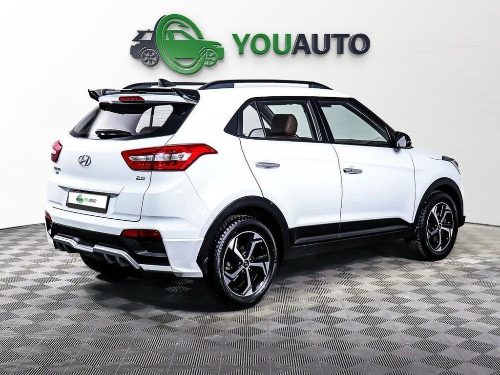 Hyundai Creta 2020, белый