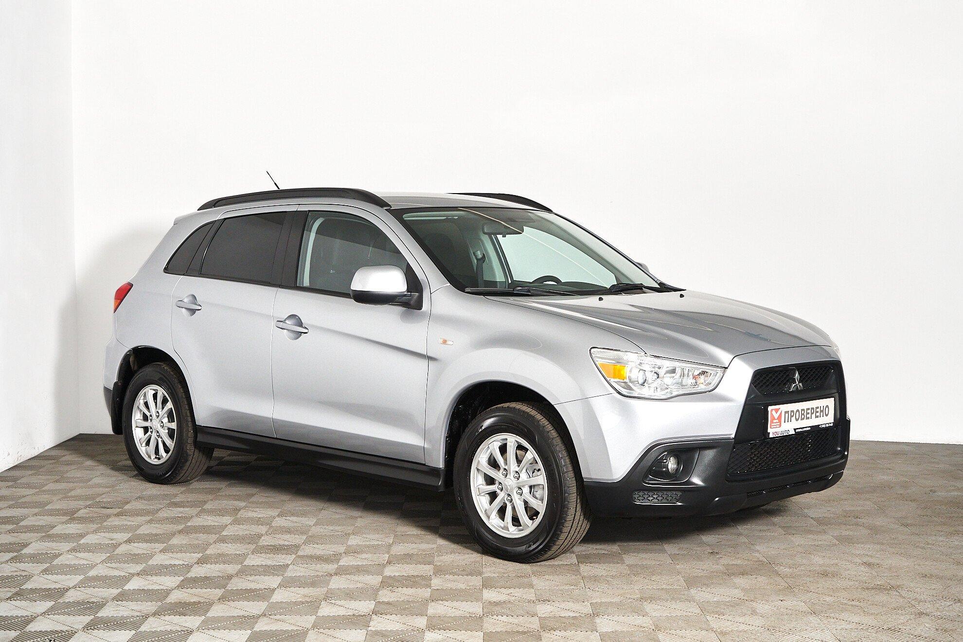 Mitsubishi ASX 2012, серебряный