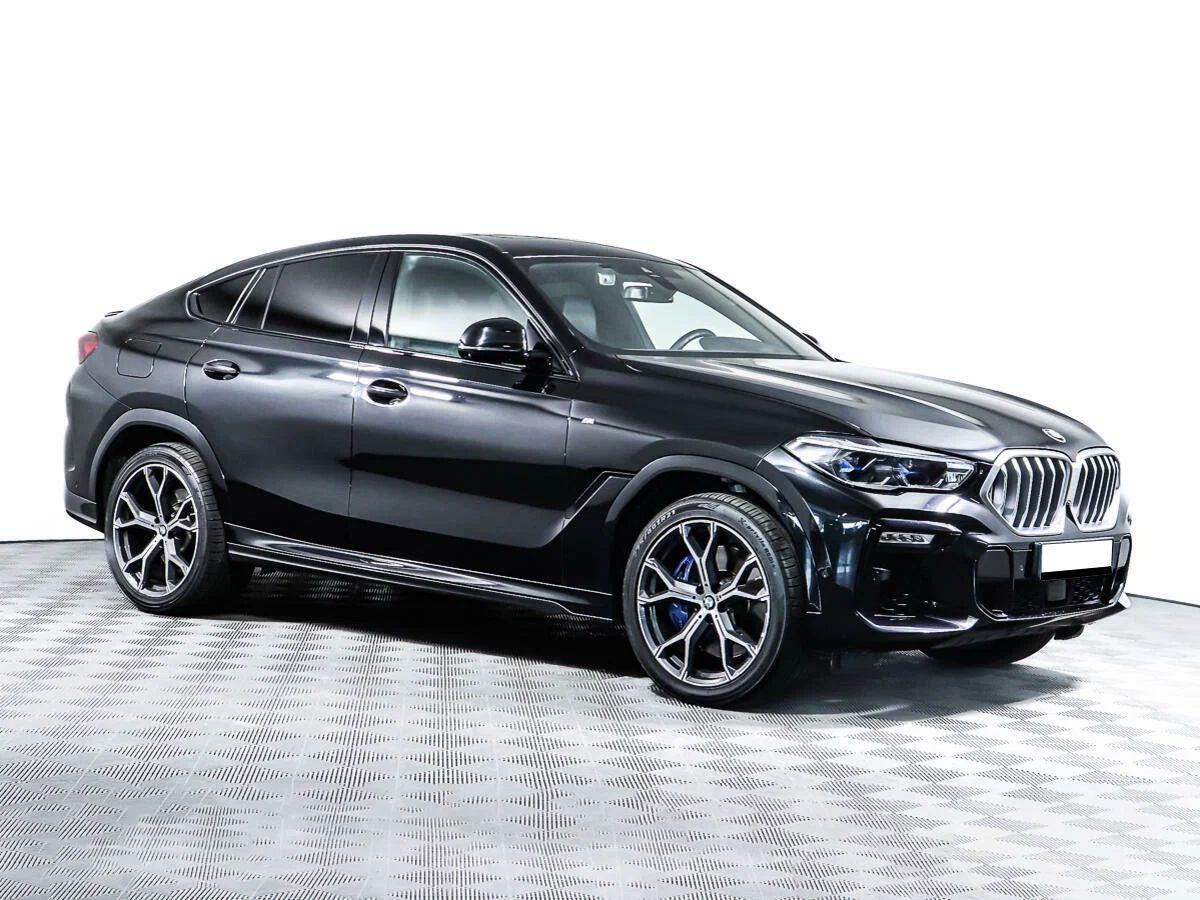 BMW X6 2020, черный
