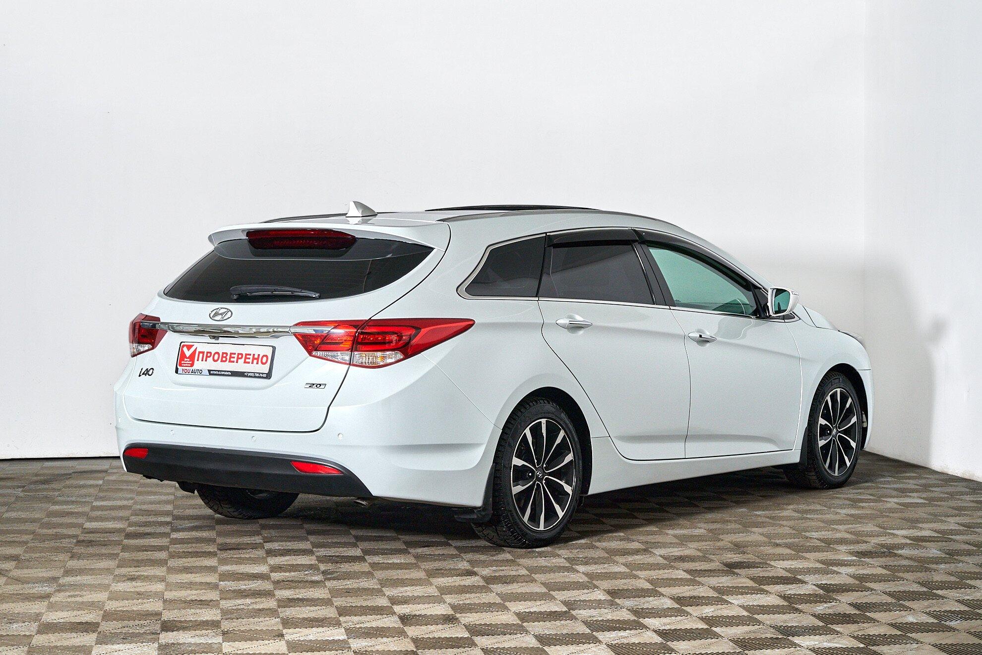 Hyundai i40 2016, белый