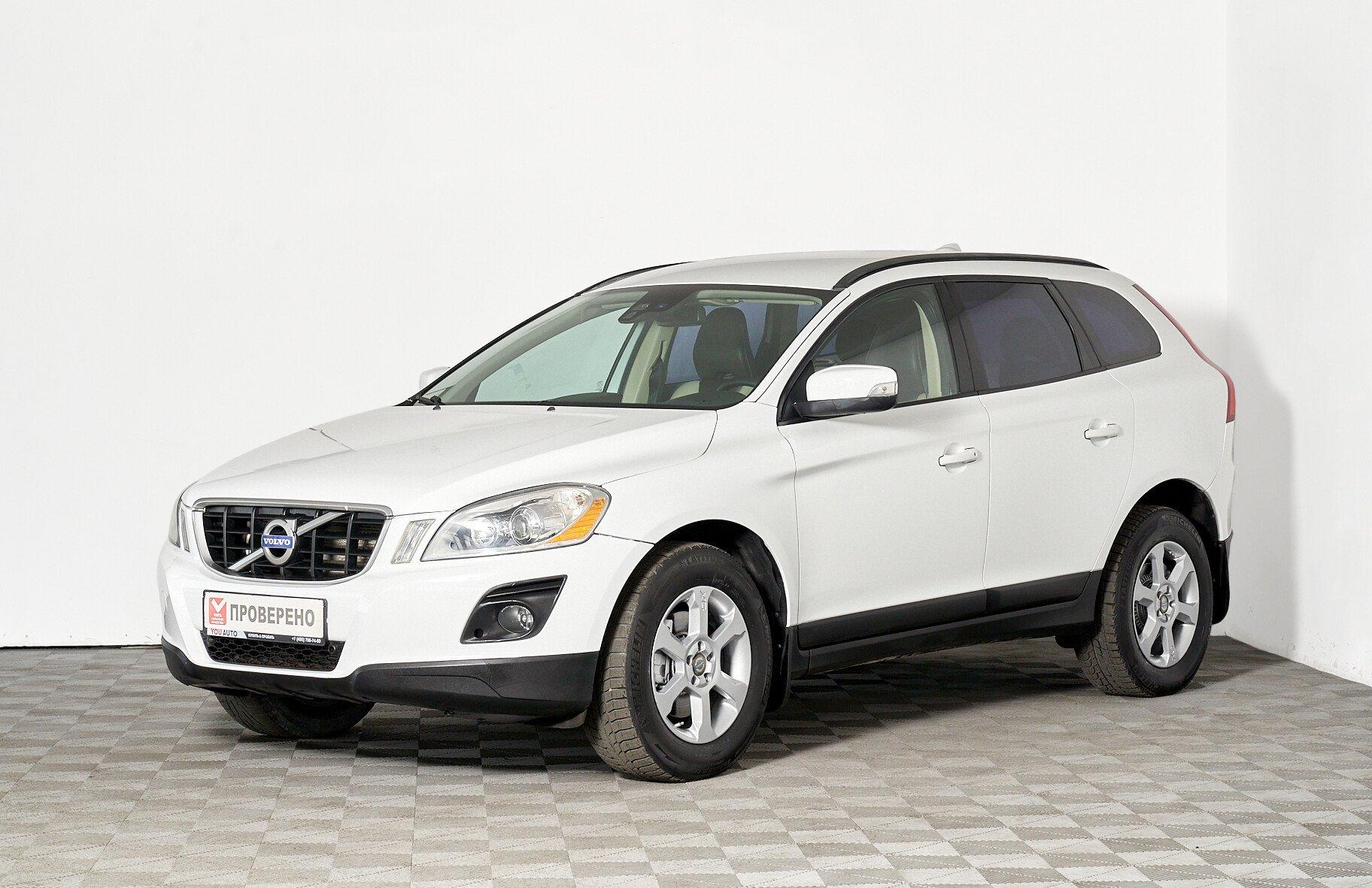 Volvo XC60 2011, белый