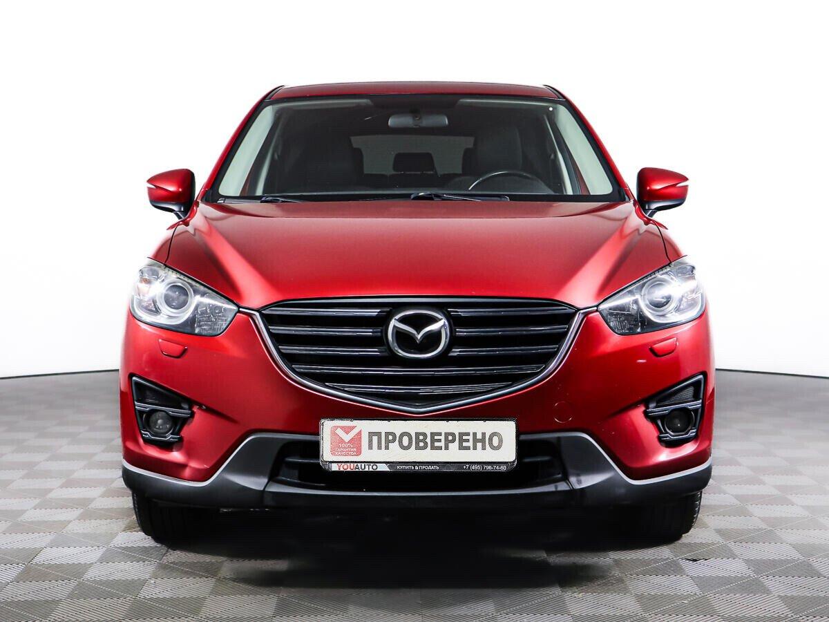 Mazda CX-5 2017, красный